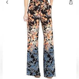 BCBG MaxAzria Landon Floral Print Pants